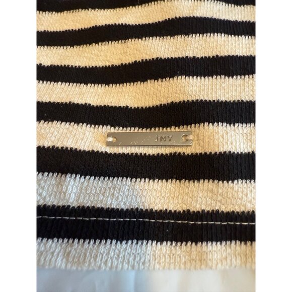 Jones New York XXL Coastal Chic Striped Sweater Nautical Rope Shoulder Detail - Picture 9 of 13